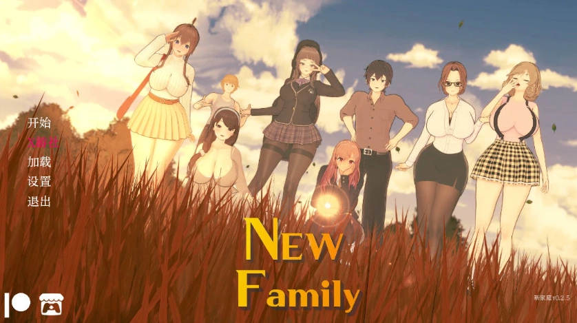 图片[1]-[日系SLG/汉化/动画/更新]新家庭 New Family v0.2.5 AI汉化版 PC+安卓 [2G]-IS