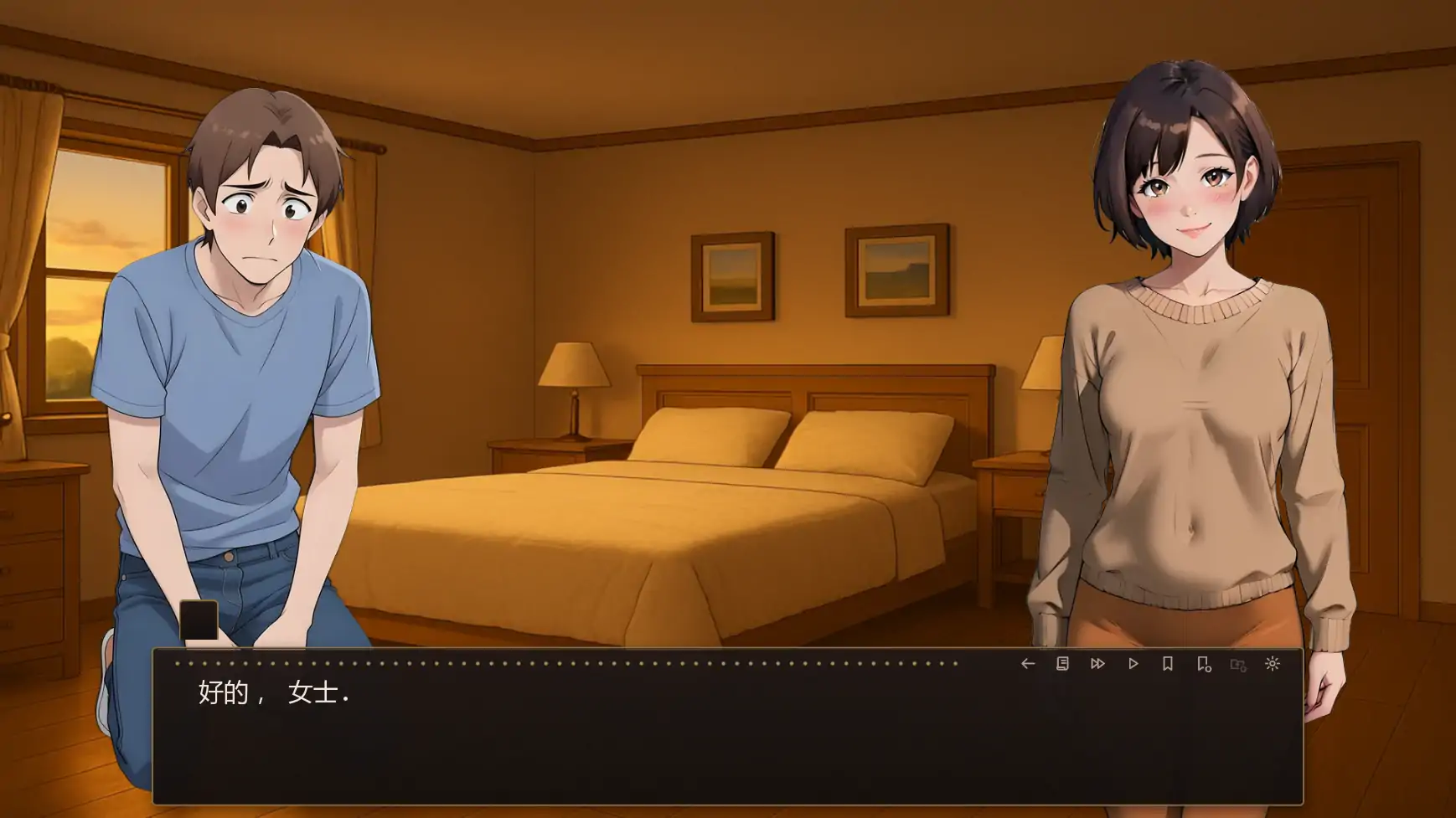 【日系SLG/AI漢化/沙盒】我的女王妻子v0.7.0 AI漢化版【PC+安卓/1.40G/更新】Femdom Wife